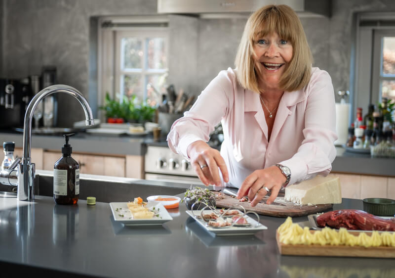 Malin: ‘In de keuken staan is voor mij relaxen’